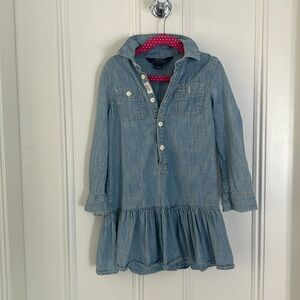 Polo Ralph Lauren size 5 denim dress
